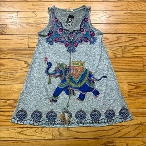 Cute Elephant Tank Dress
